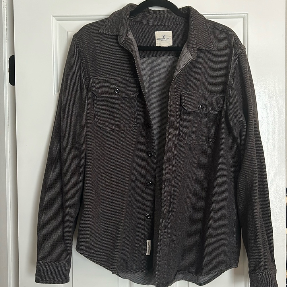 American eagle men’s shirt jacket